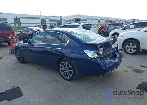 2014 Honda Accord Sport z USA, uszkodzony, nr VIN 1HGCR2F53EA269095
